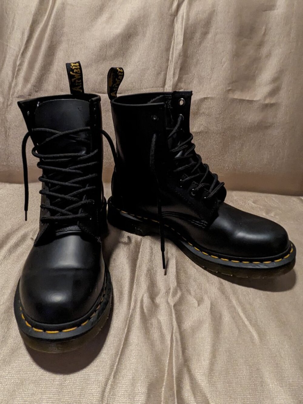 Dr. Martens 1460 Black Leather Combat Boots